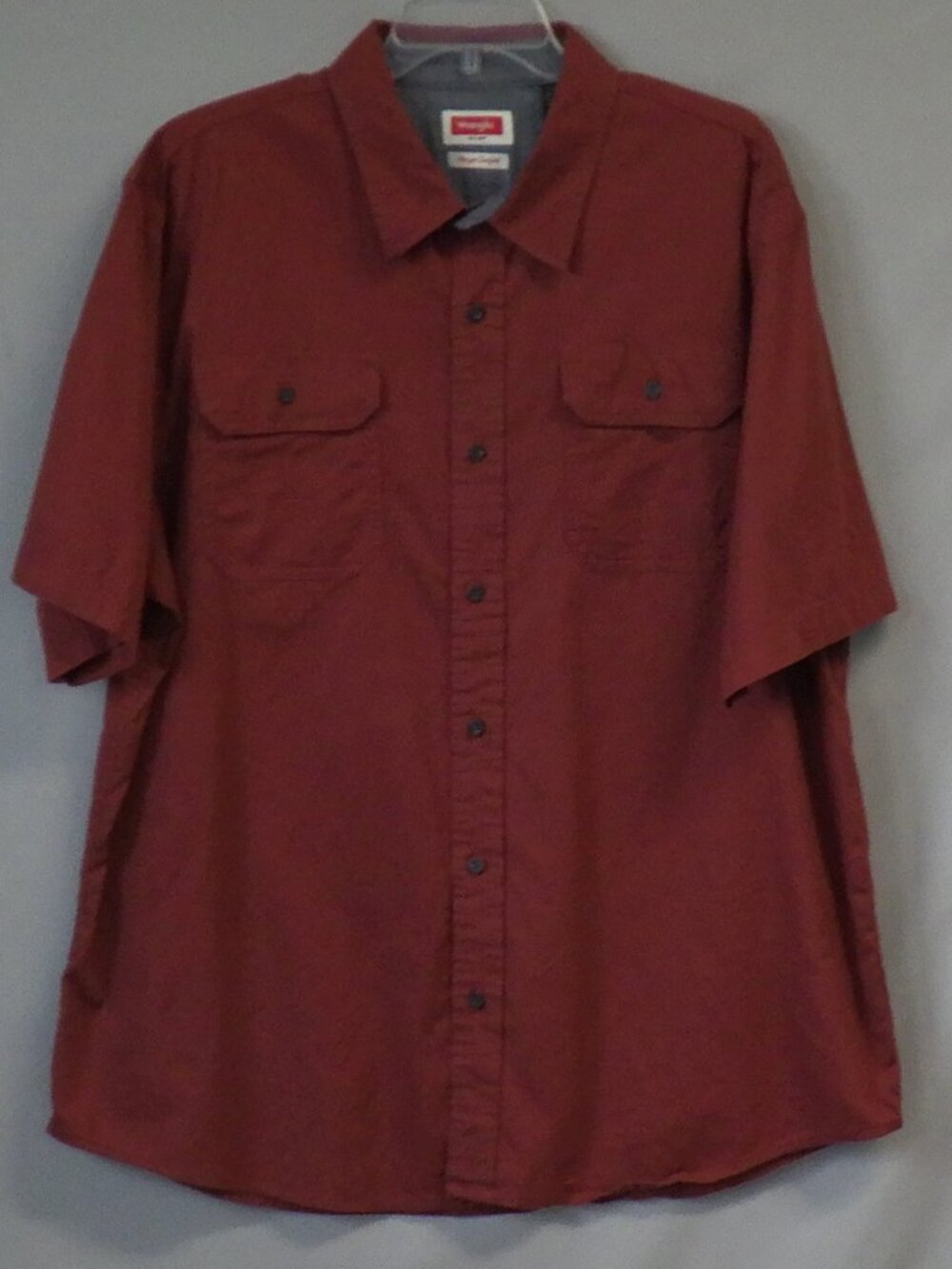 Mens Wrangler Flex for Comfort Short Sleeve Shirt